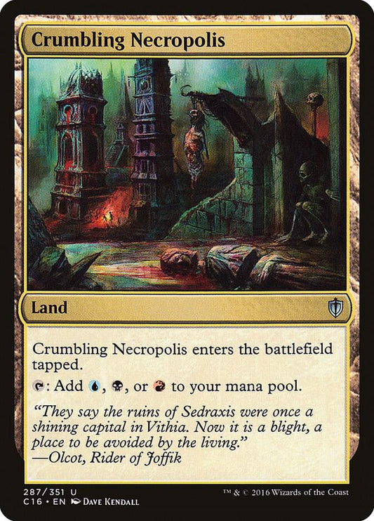 Crumbling Necropolis [Commander 2016] 287
