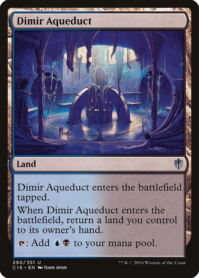Dimir Aqueduct [Commander 2016] 290
