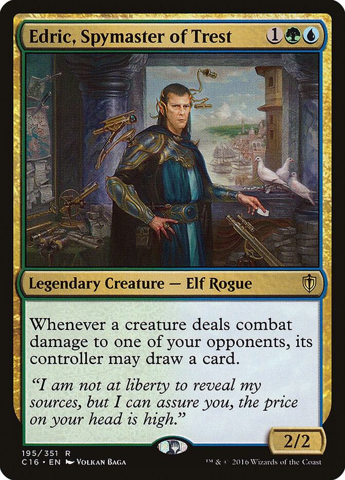 Edric, Spymaster of Trest [Commander 2016] 195