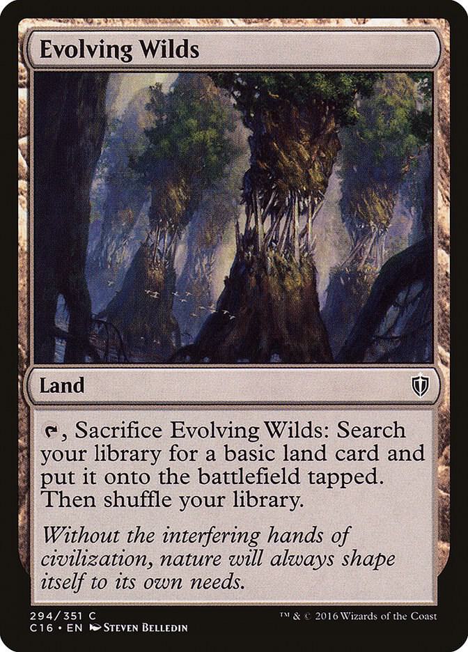 Evolving Wilds [Commander 2016] 294