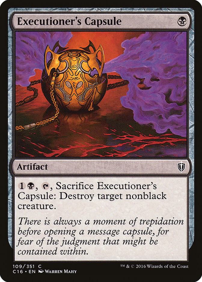 Executioner's Capsule [Commander 2016] 109