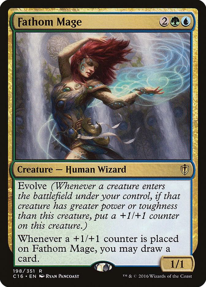 Fathom Mage [Commander 2016] 198