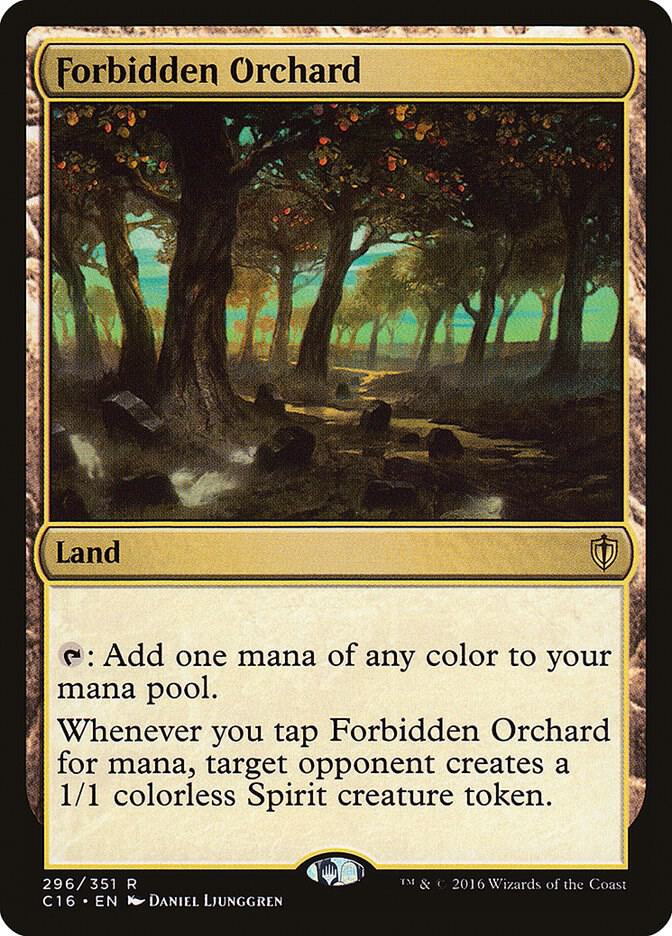 Forbidden Orchard [Commander 2016] 296