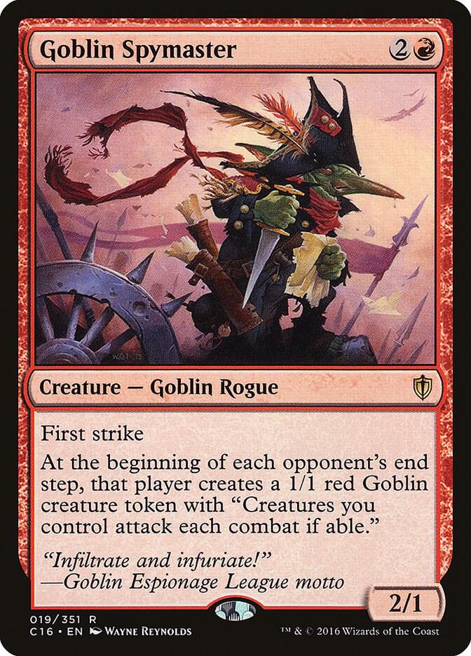 Goblin Spymaster [Commander 2016] 19
