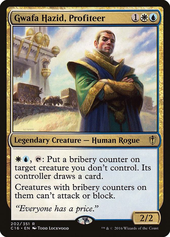 Gwafa Hazid, Profiteer [Commander 2016] 202