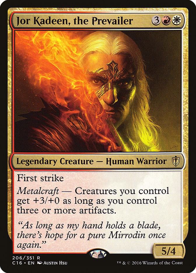 Jor Kadeen, the Prevailer [Commander 2016] 206