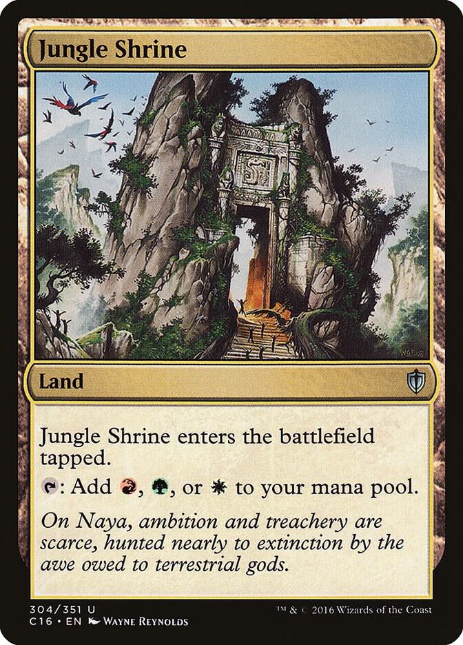 Jungle Shrine [Commander 2016] 304