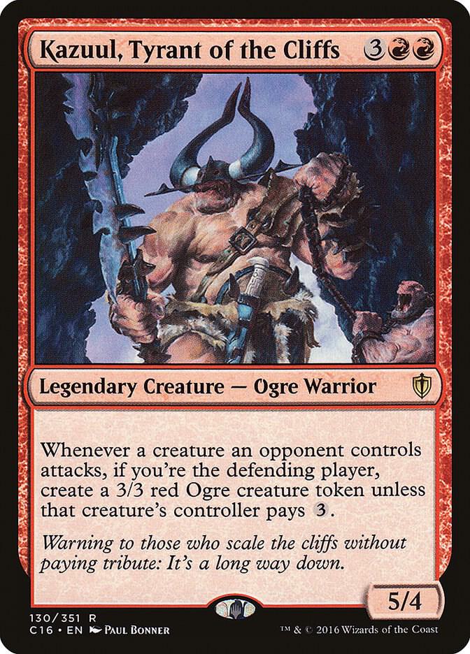Kazuul, Tyrant of the Cliffs [Commander 2016] 130