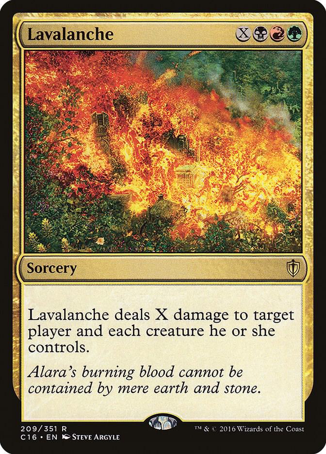 Lavalanche [Commander 2016] 209