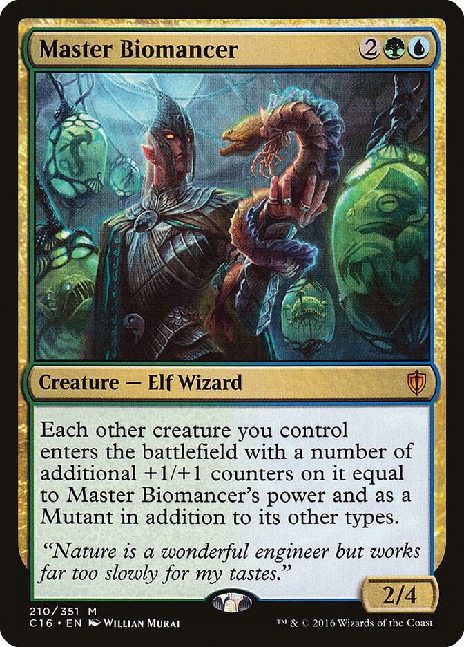 Master Biomancer [Commander 2016] 210