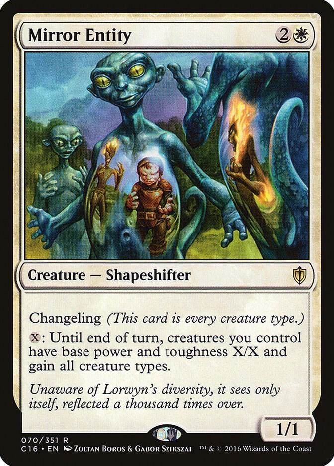 Mirror Entity [Commander 2016] 70