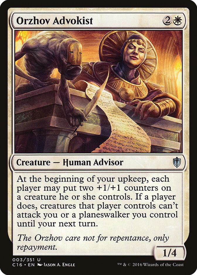 Orzhov Advokist [Commander 2016] 3