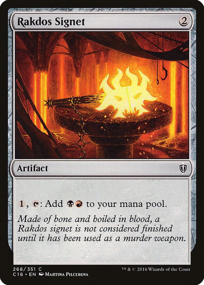 Rakdos Signet [Commander 2016] 268