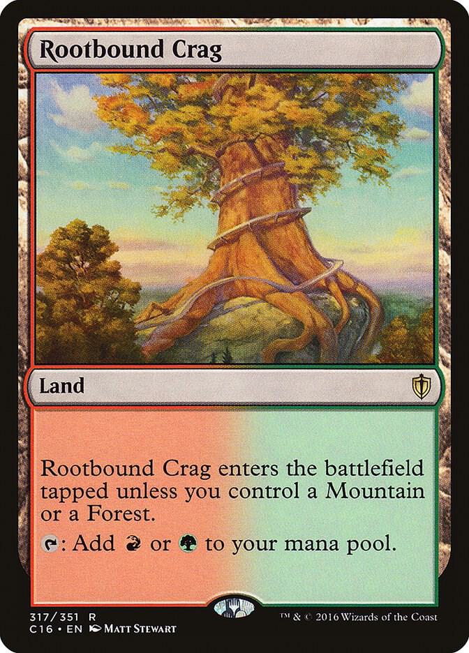 Rootbound Crag [Commander 2016] 317