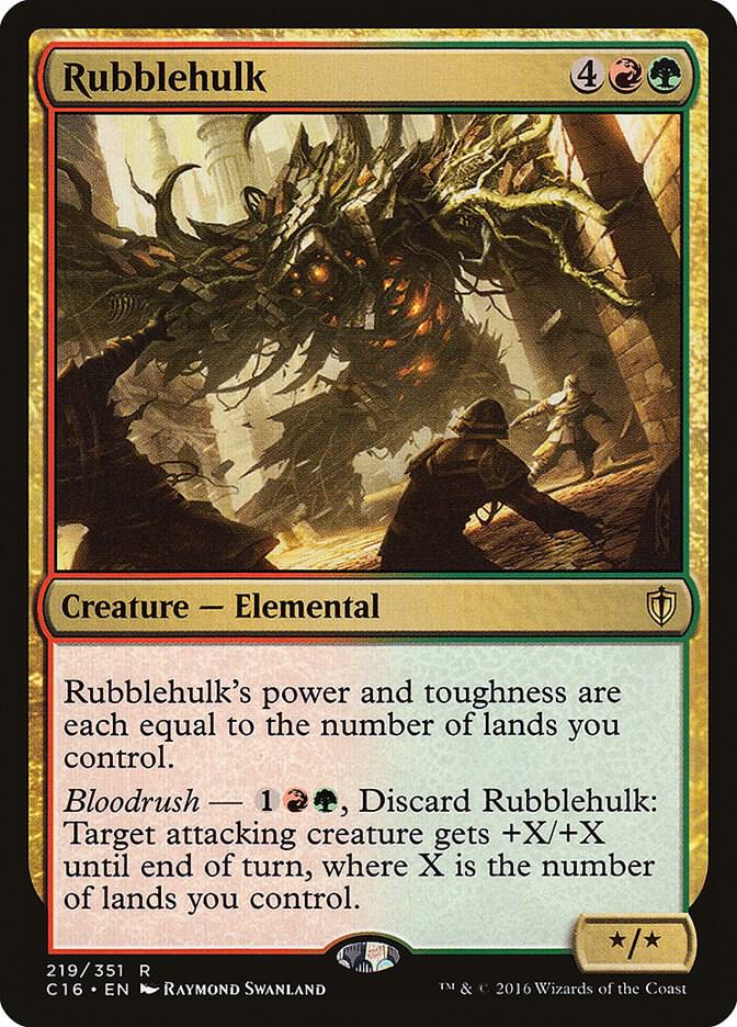 Rubblehulk [Commander 2016] 219