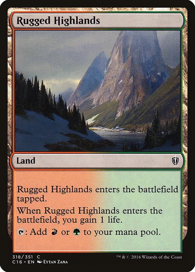 Rugged Highlands [Commander 2016] 318