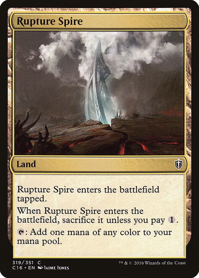 Rupture Spire [Commander 2016] 319