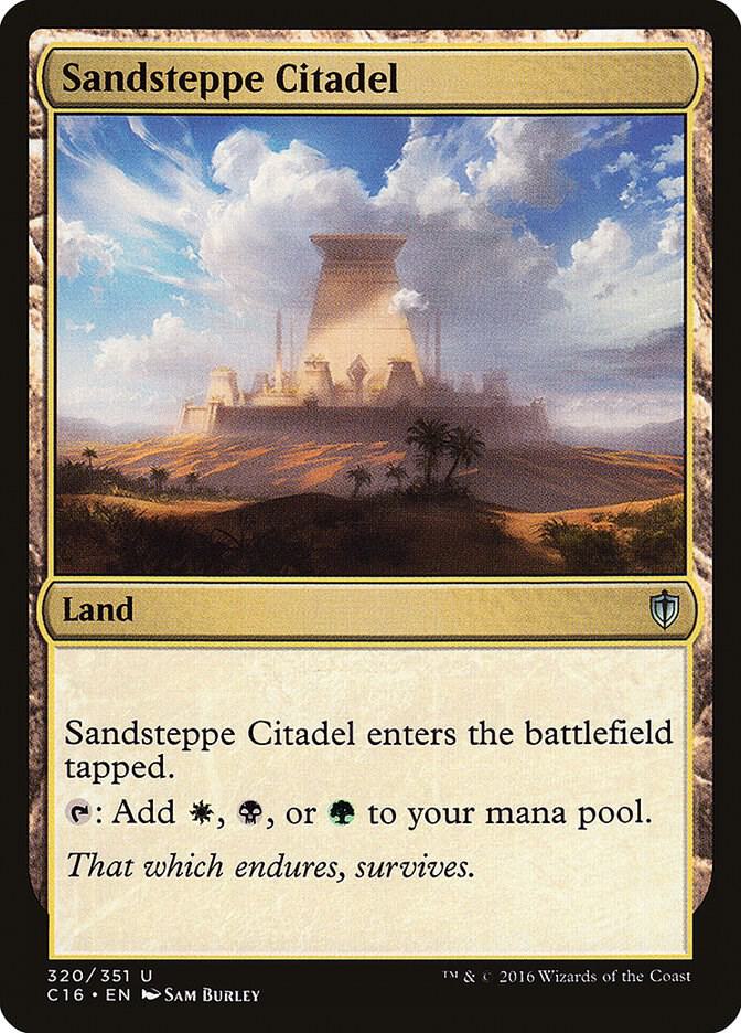 Sandsteppe Citadel [Commander 2016] 320