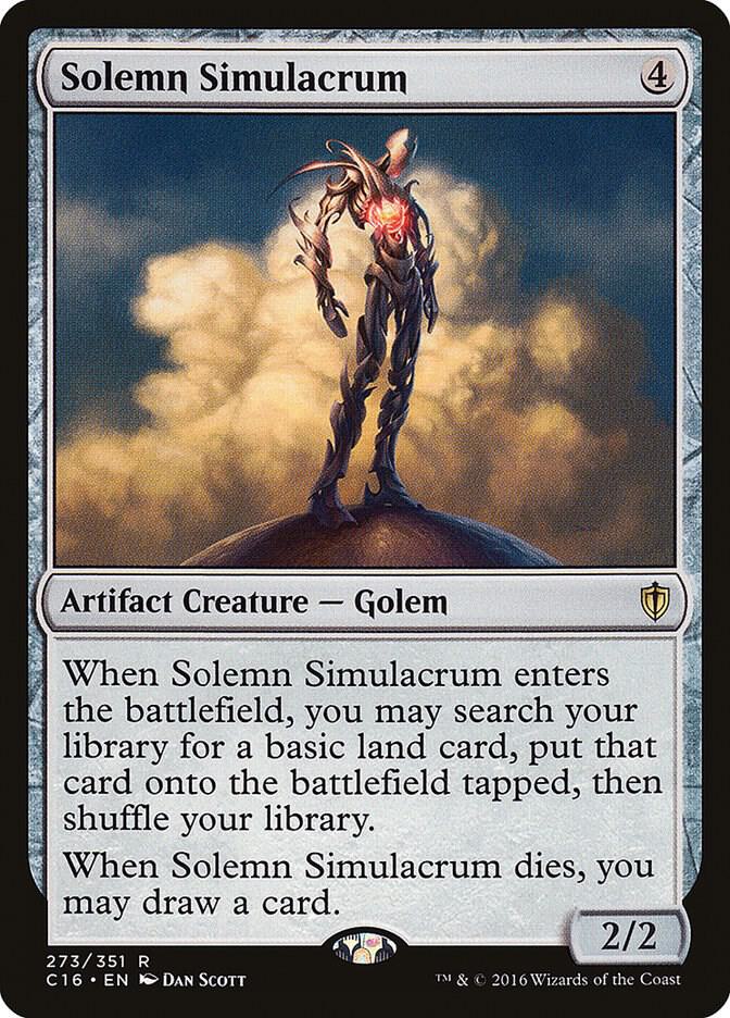 Solemn Simulacrum [Commander 2016] 273