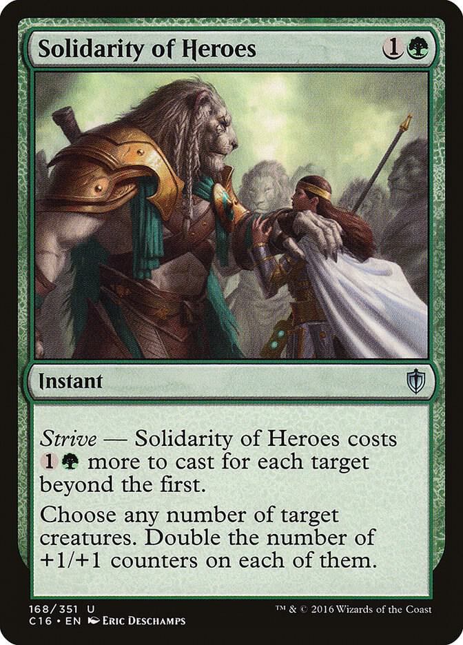 Solidarity of Heroes [Commander 2016] 168