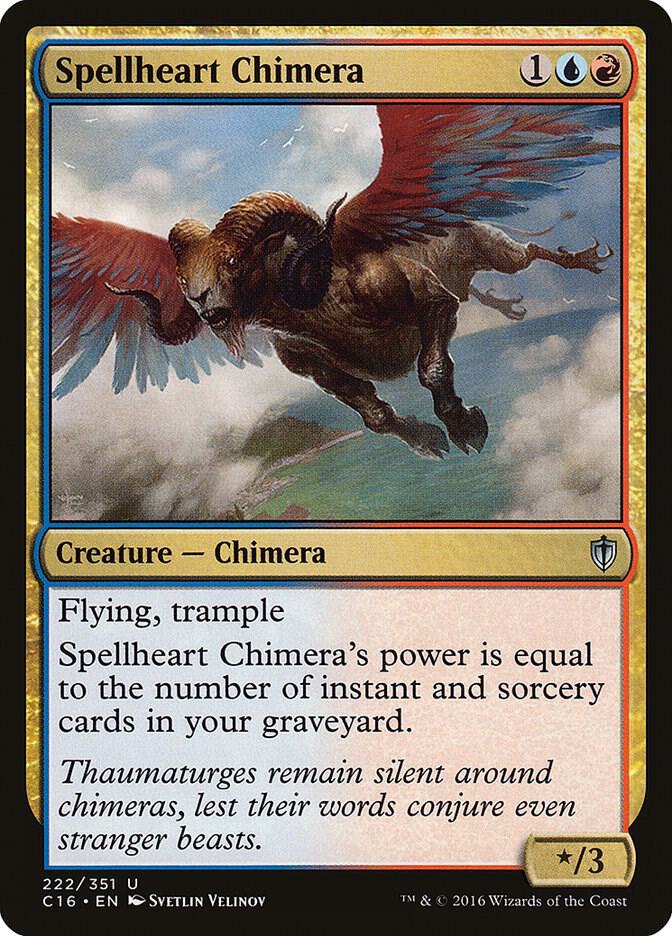 Spellheart Chimera [Commander 2016] 222