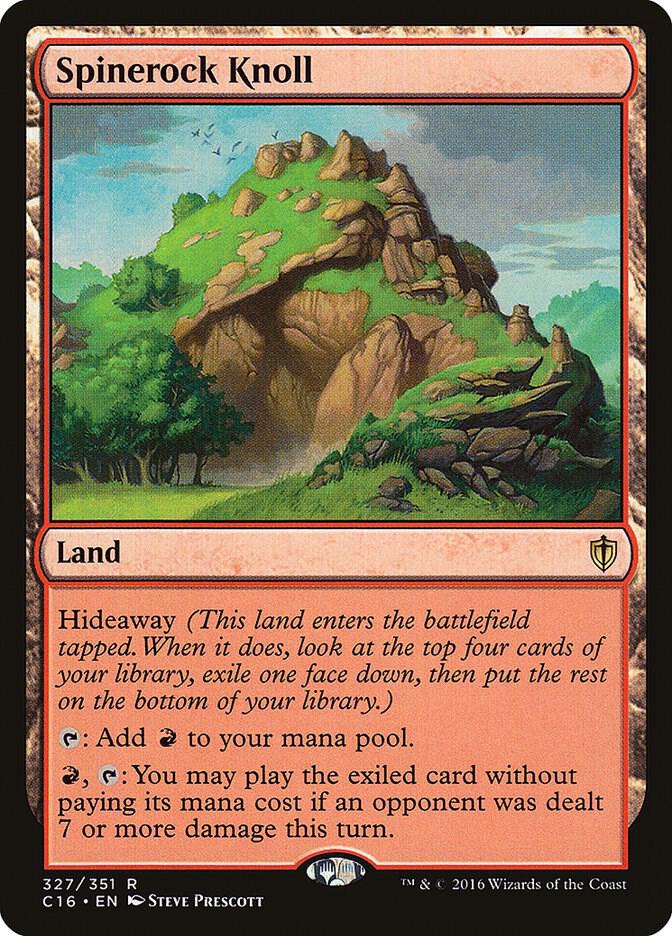Spinerock Knoll [Commander 2016] 327