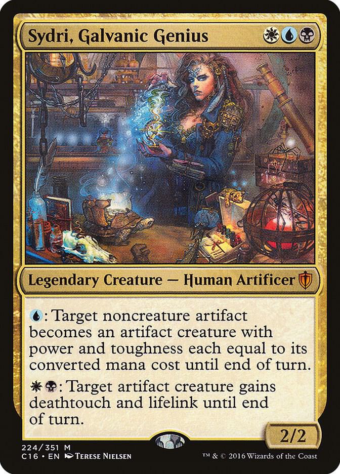 Sydri, Galvanic Genius [Commander 2016] 224