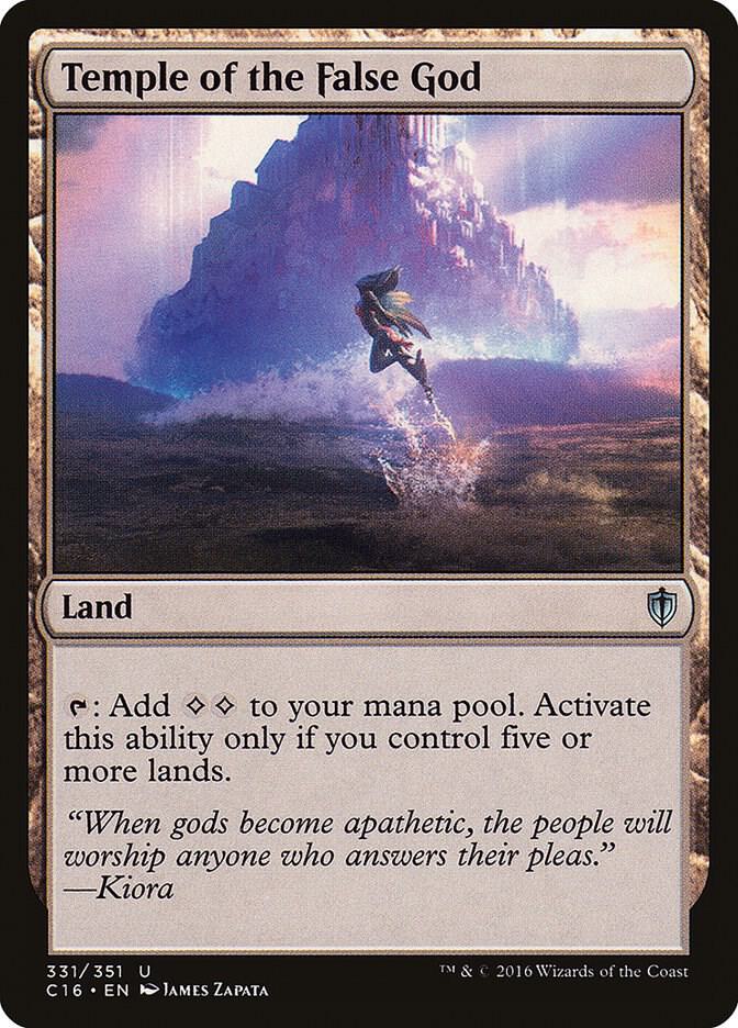 Temple of the False God [Commander 2016] 331