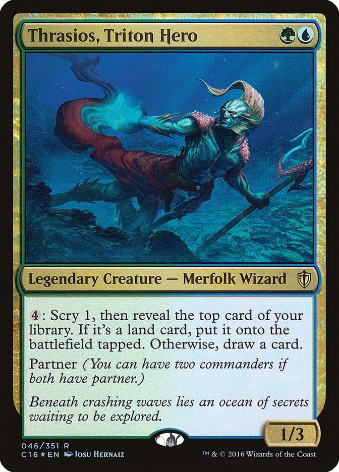 Thrasios, Triton Hero [Commander 2016] 46