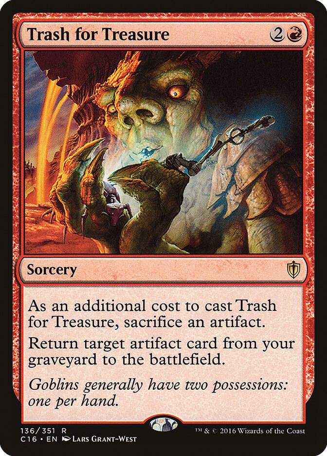 Trash for Treasure [Commander 2016] 136