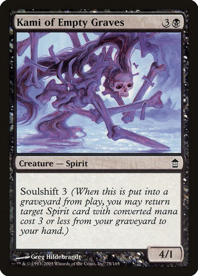 Kami of Empty Graves [Saviors of Kamigawa] 75
