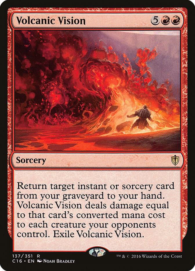 Volcanic Vision [Commander 2016] 137