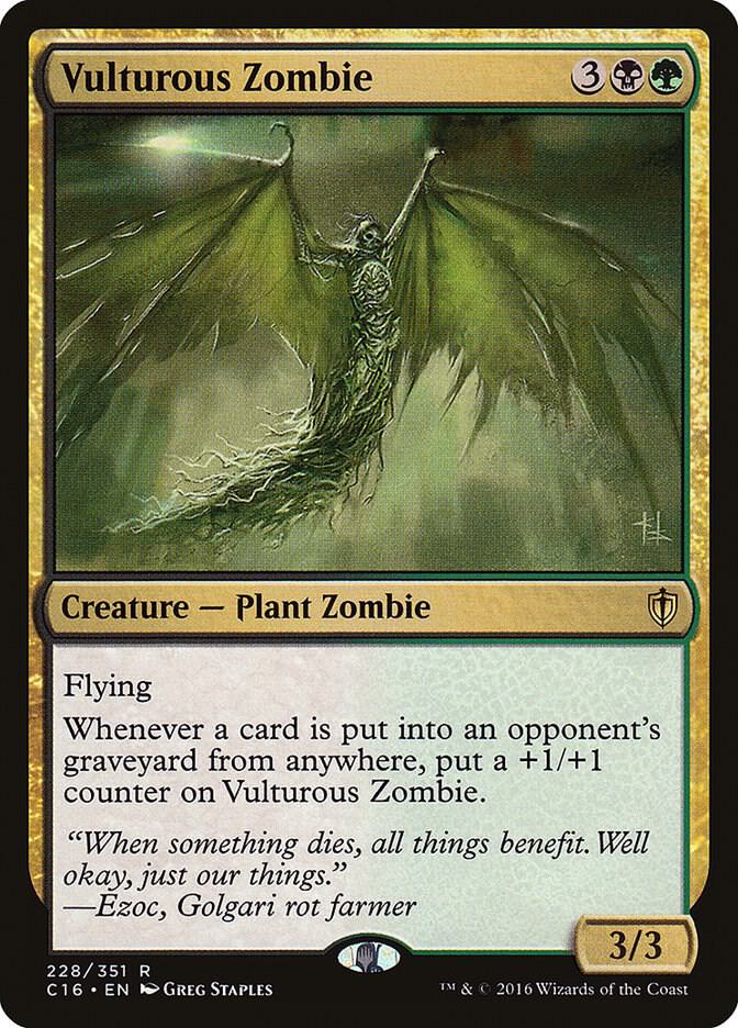 Vulturous Zombie [Commander 2016] 228