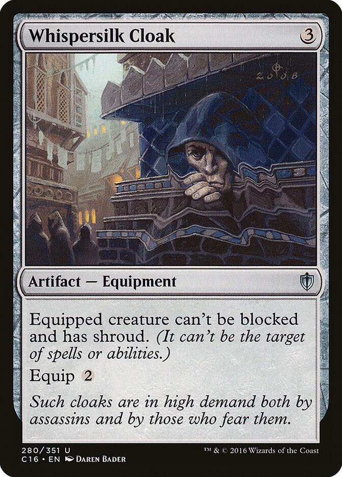 Whispersilk Cloak [Commander 2016] 280