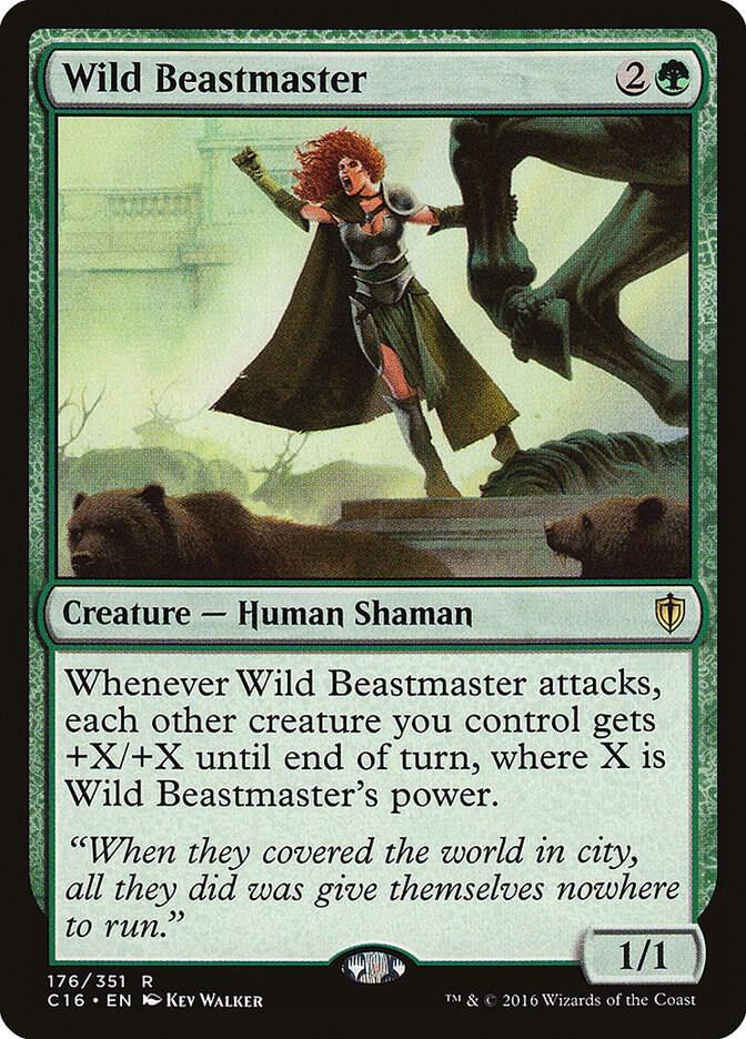 Wild Beastmaster [Commander 2016] 176