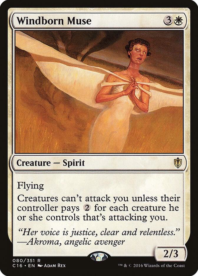 Windborn Muse [Commander 2016] 80