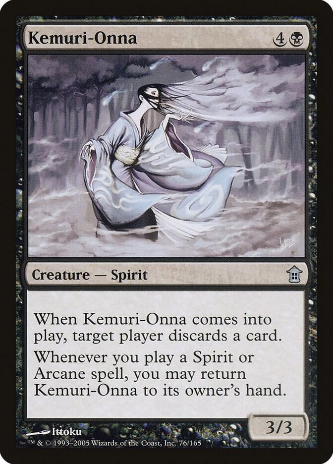 Kemuri-Onna [Saviors of Kamigawa] 76
