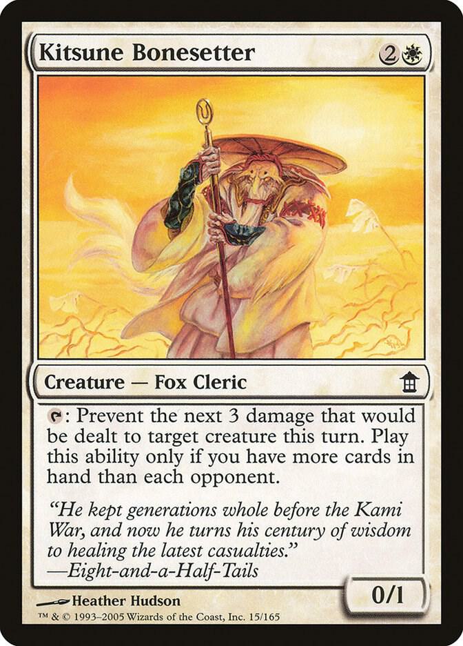 Kitsune Bonesetter [Saviors of Kamigawa] 15
