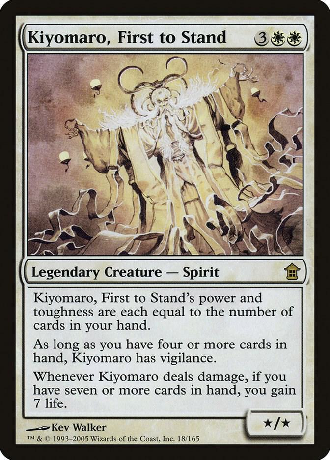 Kiyomaro, First to Stand [Saviors of Kamigawa] 18