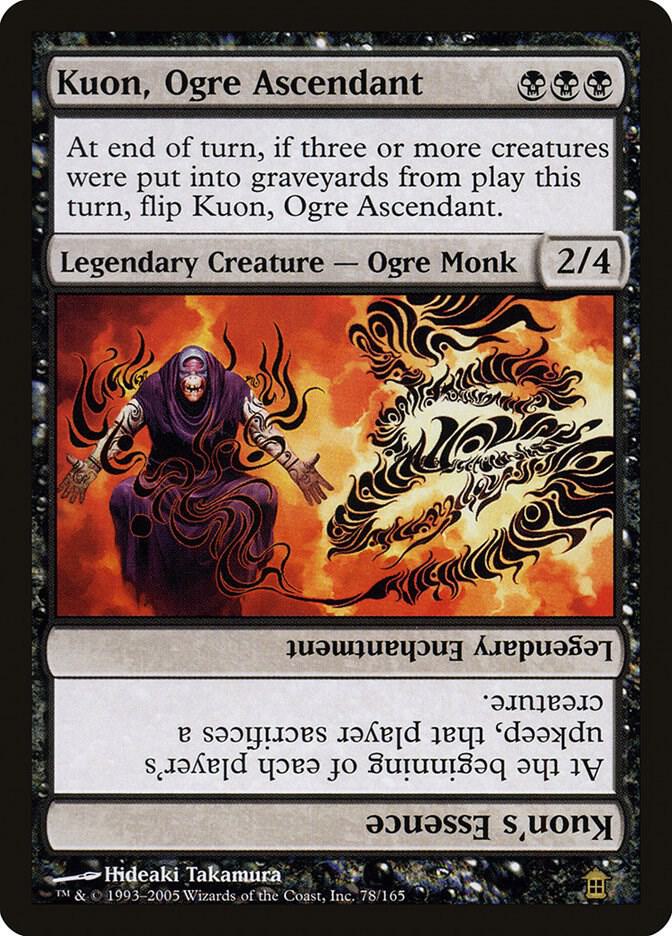 Kuon, Ogre Ascendant [Saviors of Kamigawa] 78