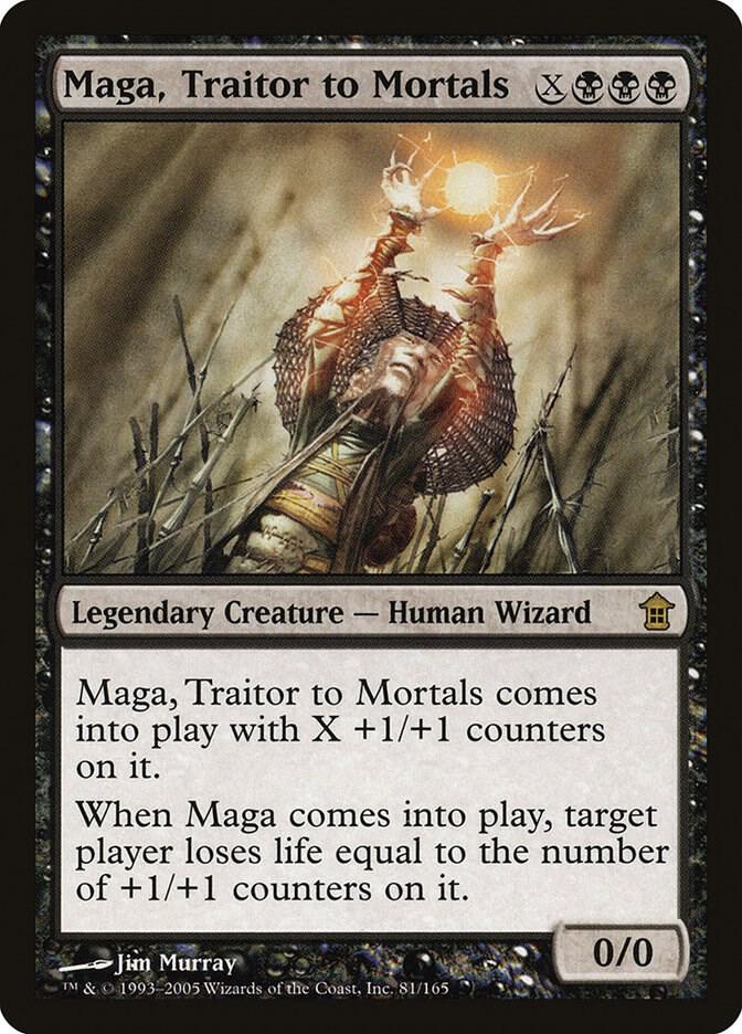 Maga, Traitor to Mortals [Saviors of Kamigawa] 81