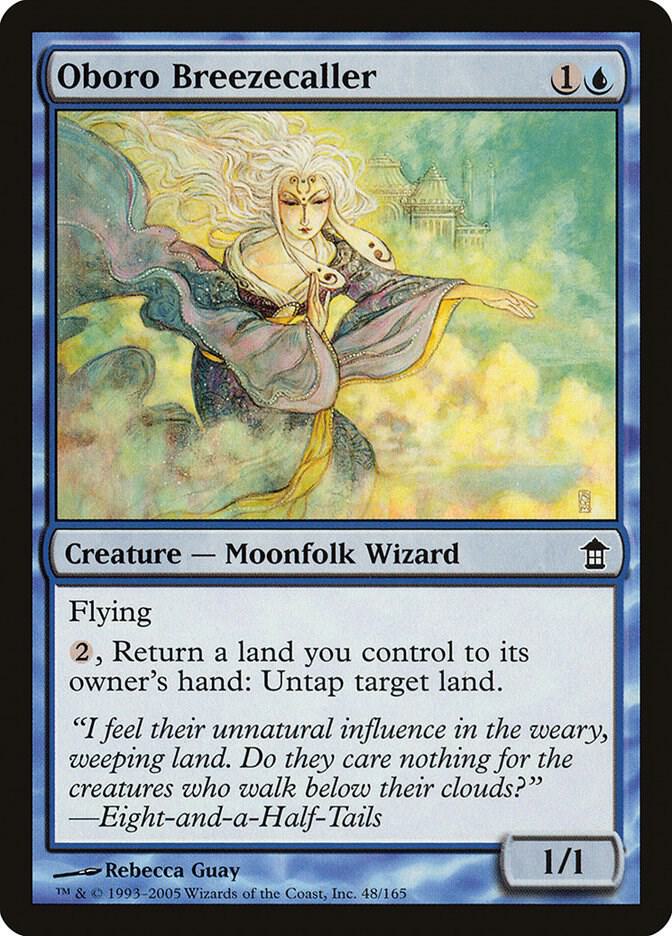 Oboro Breezecaller [Saviors of Kamigawa] 48