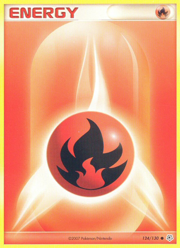 Fire Energy - 124/130 Diamond & Pearl