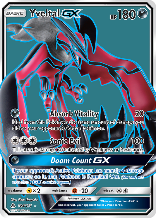 Yveltal-GX - 124/131 Forbidden Light