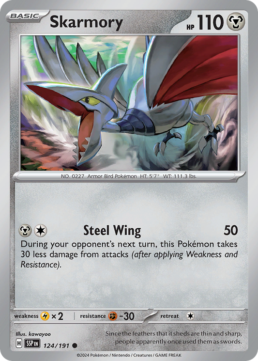 Skarmory - 124/191 Surging Sparks