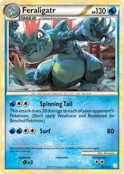 Feraligatr - 20/123 (Cosmos Holo) [Deck Exclusives] 020/123