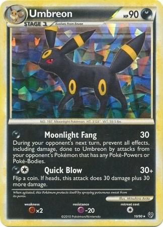 Umbreon - 10/90 (Cracked Ice Holo) [Deck Exclusives] 010/090