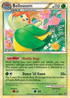 Bellossom - 1/90 (HGSS Undaunted) [Deck Exclusives] 001/090