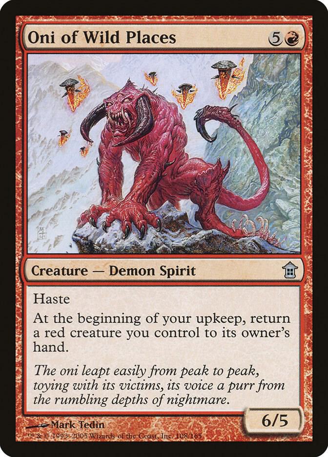 Oni of Wild Places [Saviors of Kamigawa] 108
