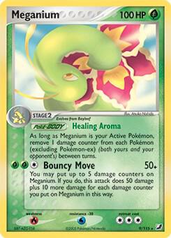 Meganium - 9/115 (EX Unseen Forces) [Deck Exclusives] 009/115